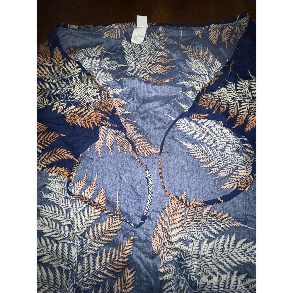 Cupshe Live Life on the Beach Swimsuit Spaghetti  Strap‎ Palm Cover Up Small - Picture 8 of 9